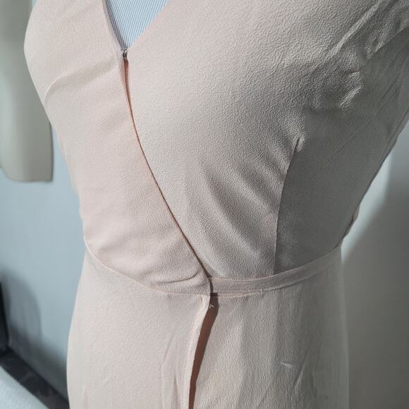 Yumi Kim Blush Rush Hour Wrap Front Tie Maxi Dress Size X-Small - Picture 6 of 9
